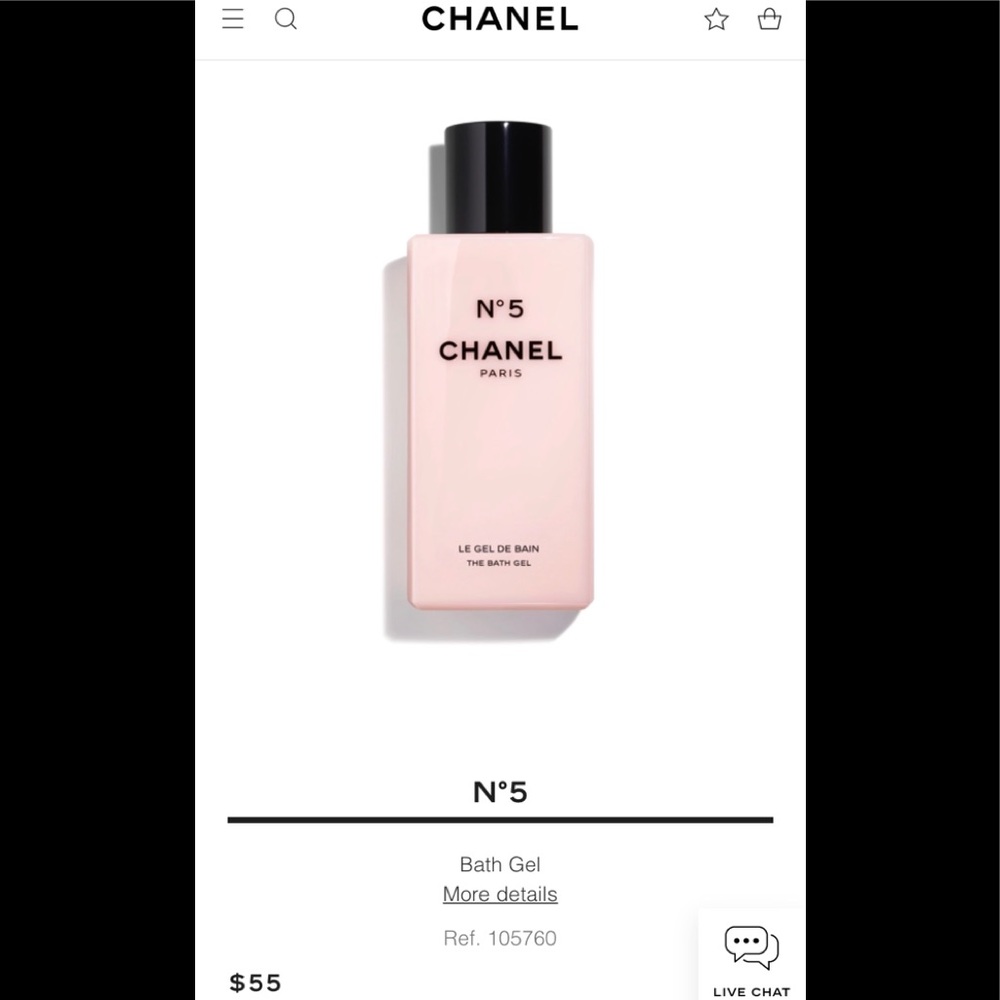 Chanel Number Gel Moussant Bath Gel. BNIB